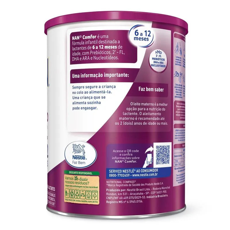 NAN Comfor de 6 a 12 meses 800g