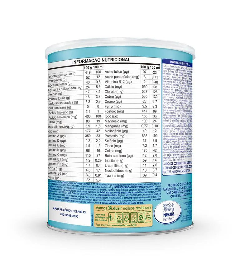 Suplemento Ascenda Baunilha 800g