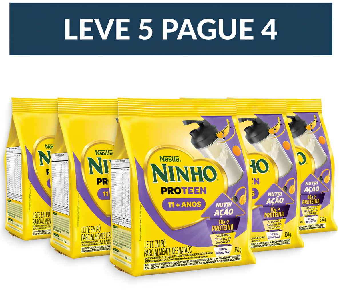 Leve 5 Pague 4 - Ninho Proteen 350g