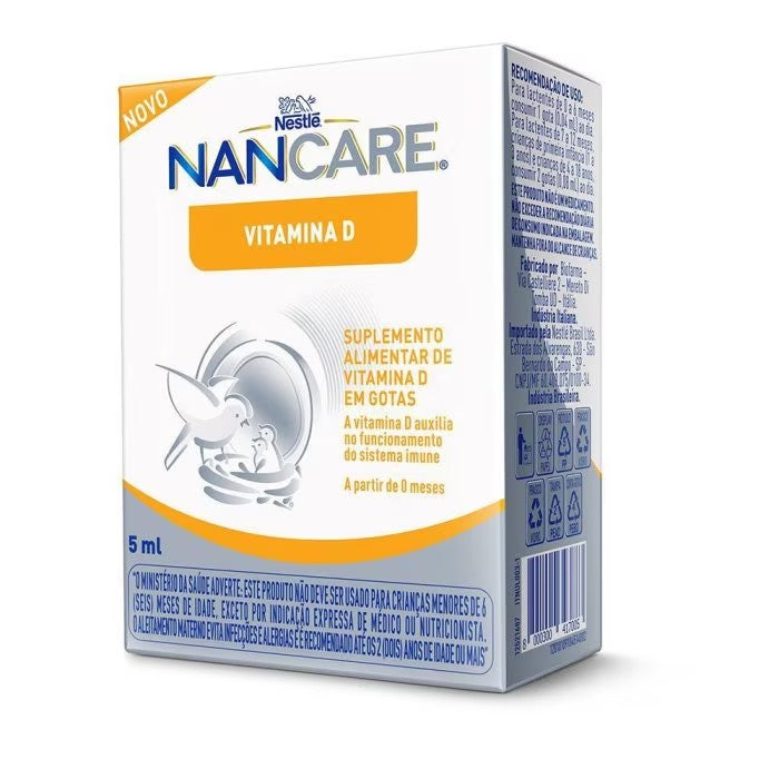 Suplemento Pediátrico NANCARE Vitamina D 5 ml