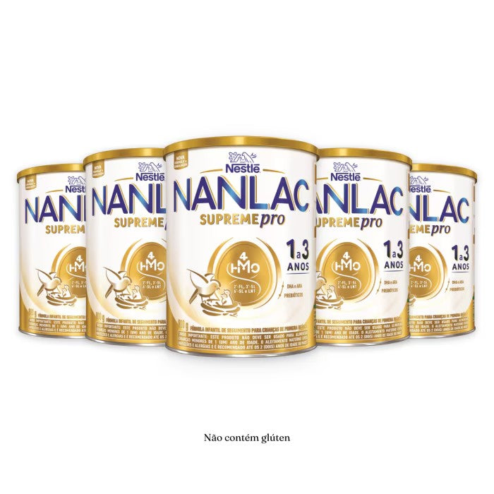 Leve 5 Pague 4 - Nanlac SupremePro 800g - 1 a 3 anos