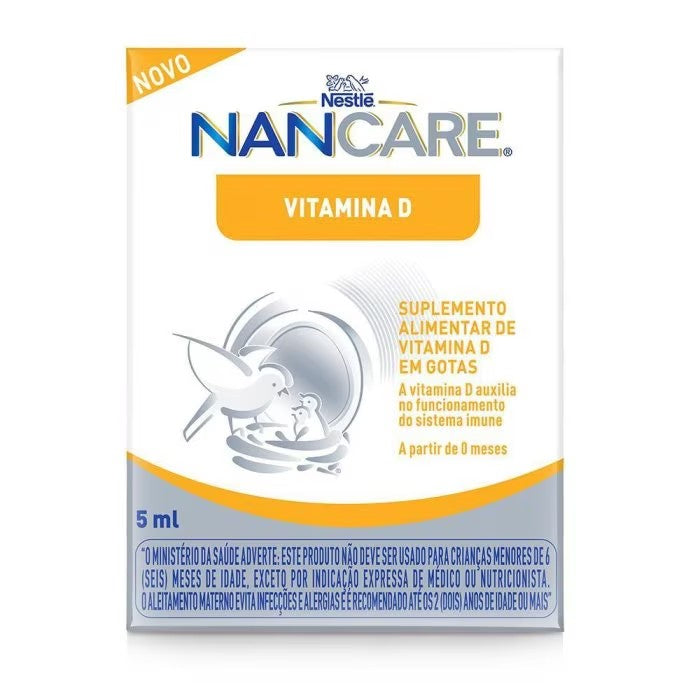 Suplemento Pediátrico NANCARE Vitamina D 5 ml